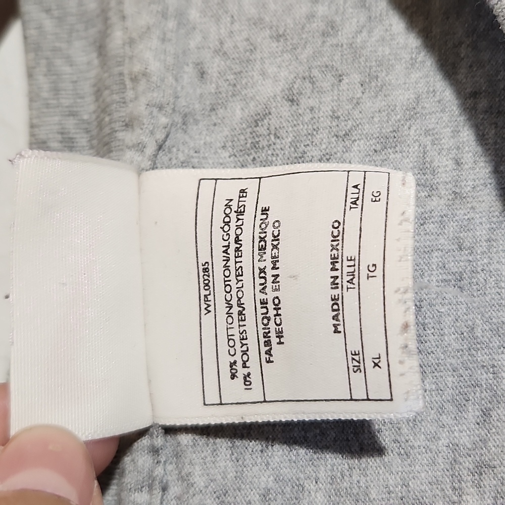 Vintage NIKE .Athletics Graphic T Shirt Grey XL - Picture 6 of 8
